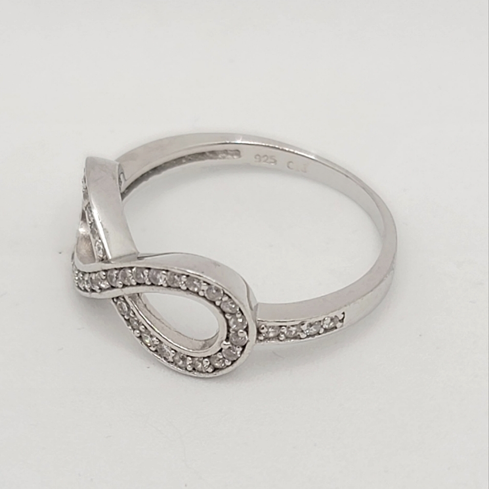 Sterling Silver Infinity Ring - image 3